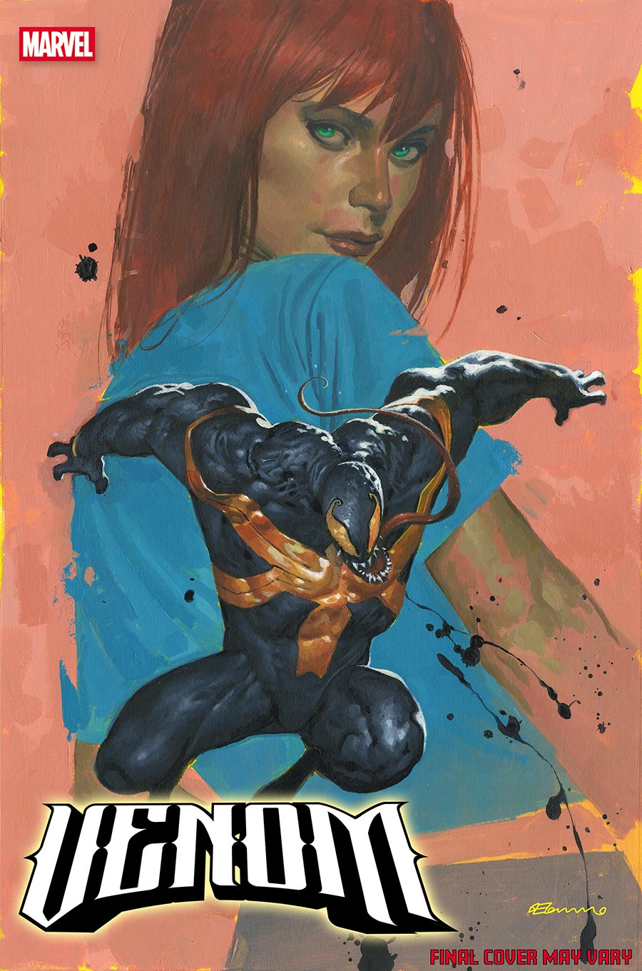 Venom Vol 5 #255 Cover F Incentive Fabrizio De Tommaso Variant Cover (Death Spiral Part 3)