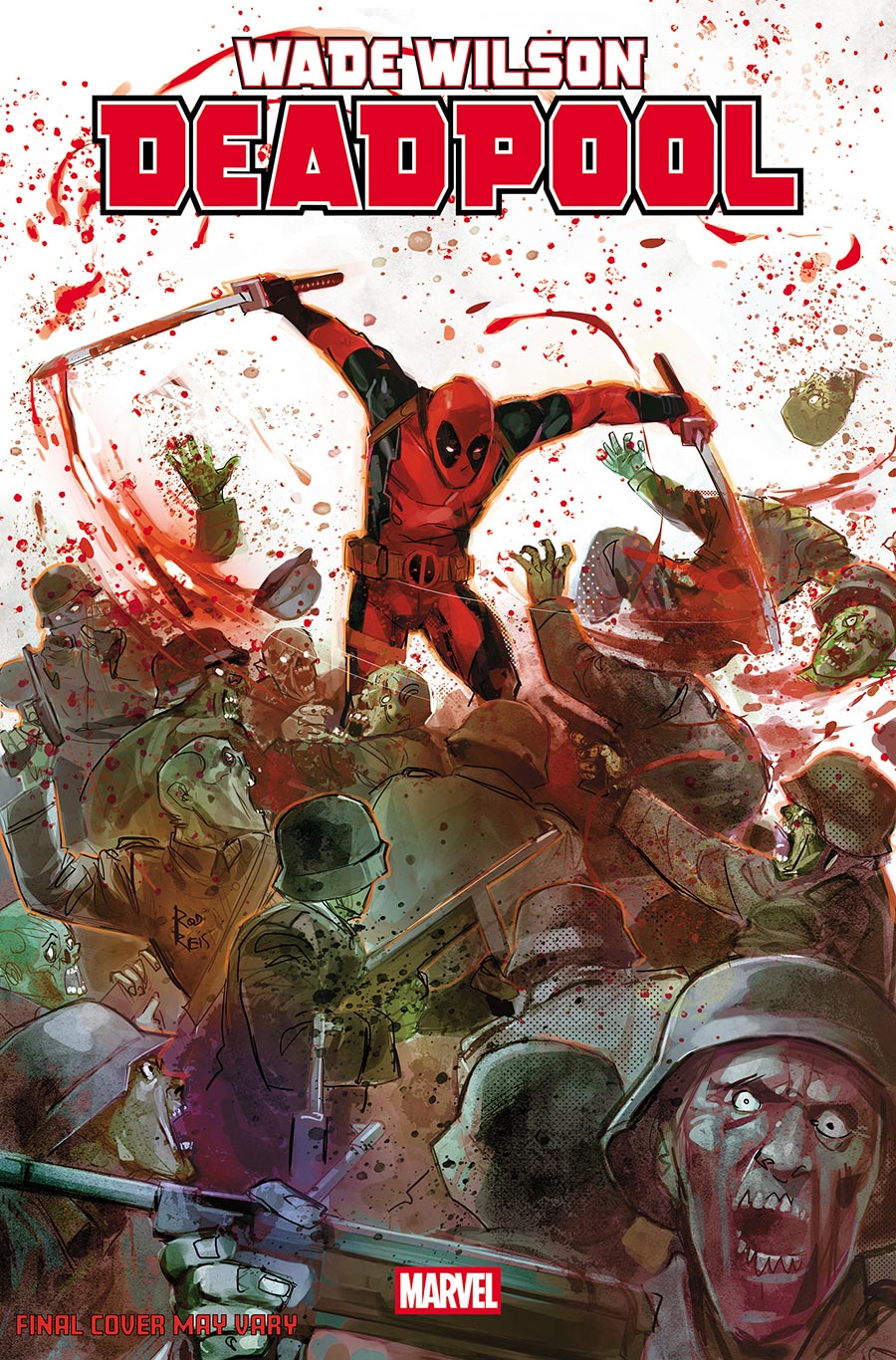Wade Wilson Deadpool #2 Cover D Incentive Rod Reis Variant Cover (Shadows Of Tomorrow Tie-In)