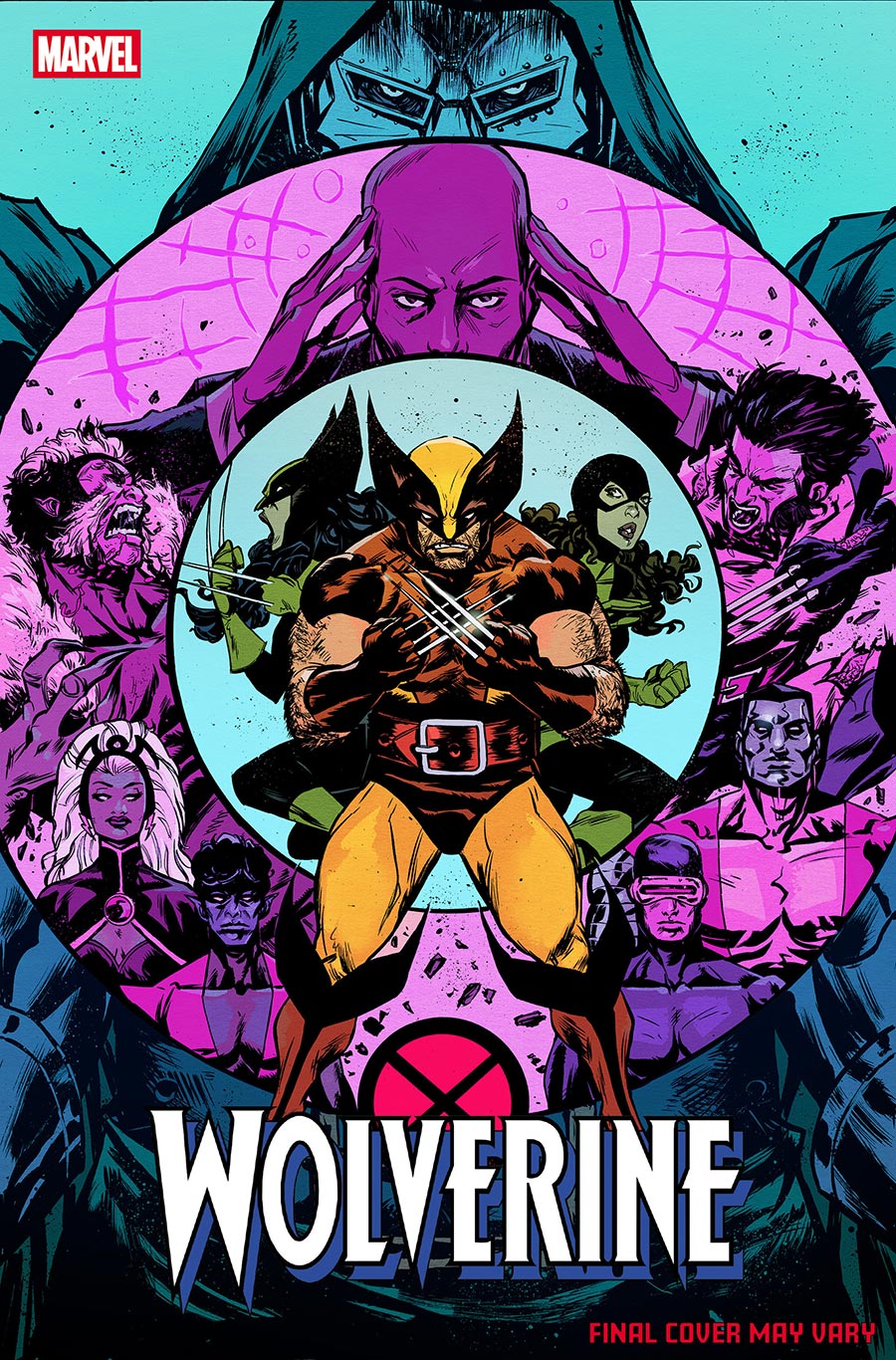 Wolverine Vol 8 #17 Cover B Variant Sanford Greene Doom Homage Cover (Shadows Of Tomorrow Tie-In)