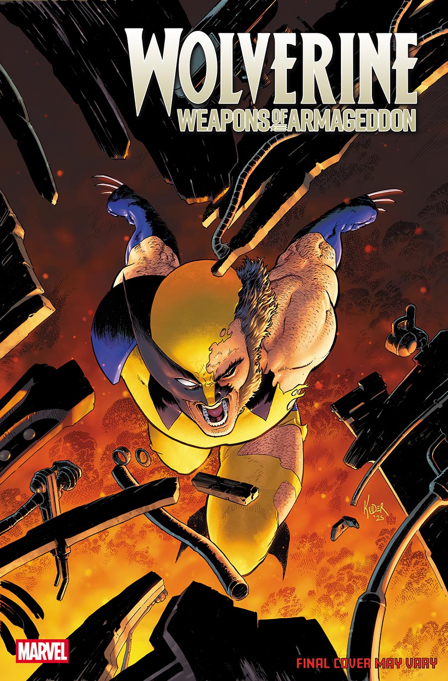 Wolverine Weapons Of Armageddon #2 Cover D Incentive Aaron Kuder Variant Cover (Armageddon Prelude)