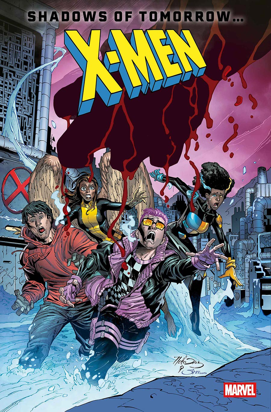 X-Men Vol 7 #27 Cover A Regular Netho Diaz Cover (Shadows Of Tomorrow Tie-In)