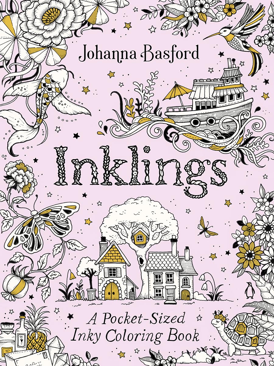 Inklings A Pocket-Sized Inky Coloring Book TP