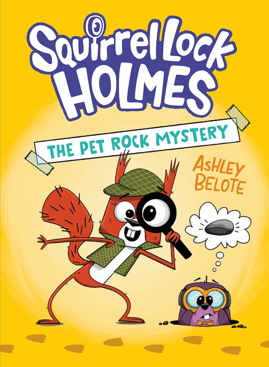 Squirrel Lock Holmes Vol 1 The Pet Rock Mystery HC