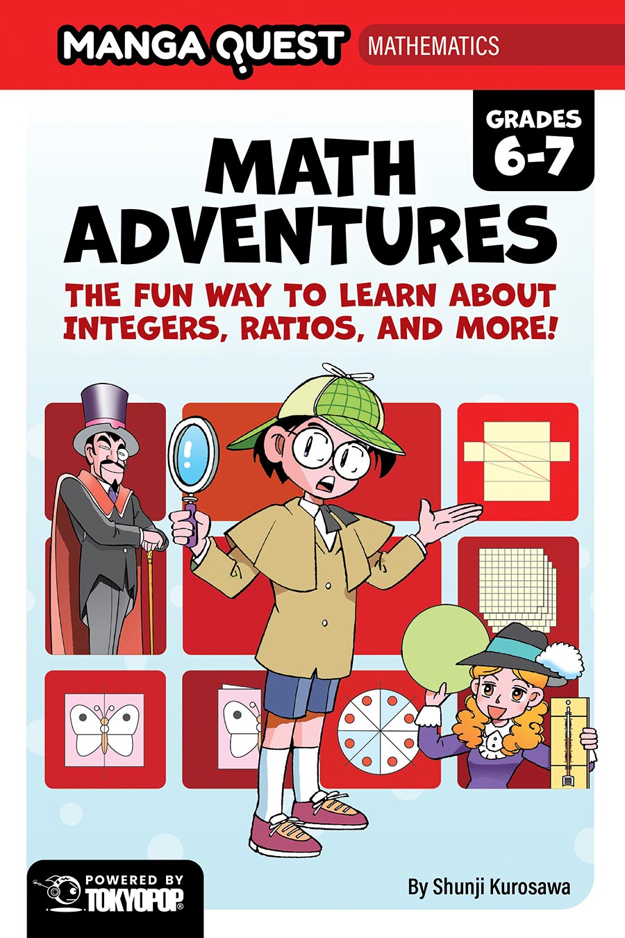 Manga Quest Mathematics Math Adventures With Integers Ratios And More TP