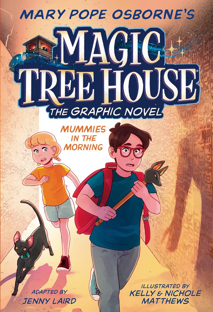 Magic Tree House The Graphic Novel Vol 3 Mummies In The Morning HC