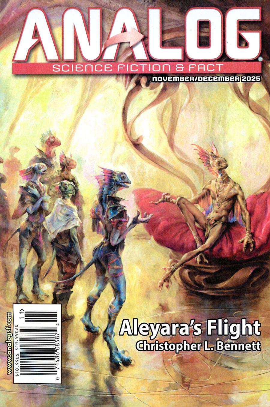 Analog Science Fiction And Fact Vol 95 #11 / #12 November / December 2025