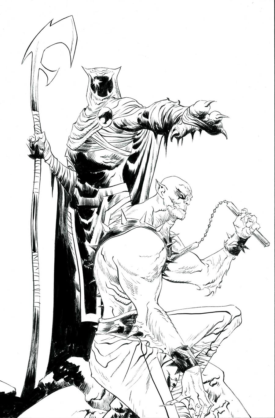 Thundercats Vol 3 #23 Cover N Incentive Jae Lee Line Art Virgin Cover