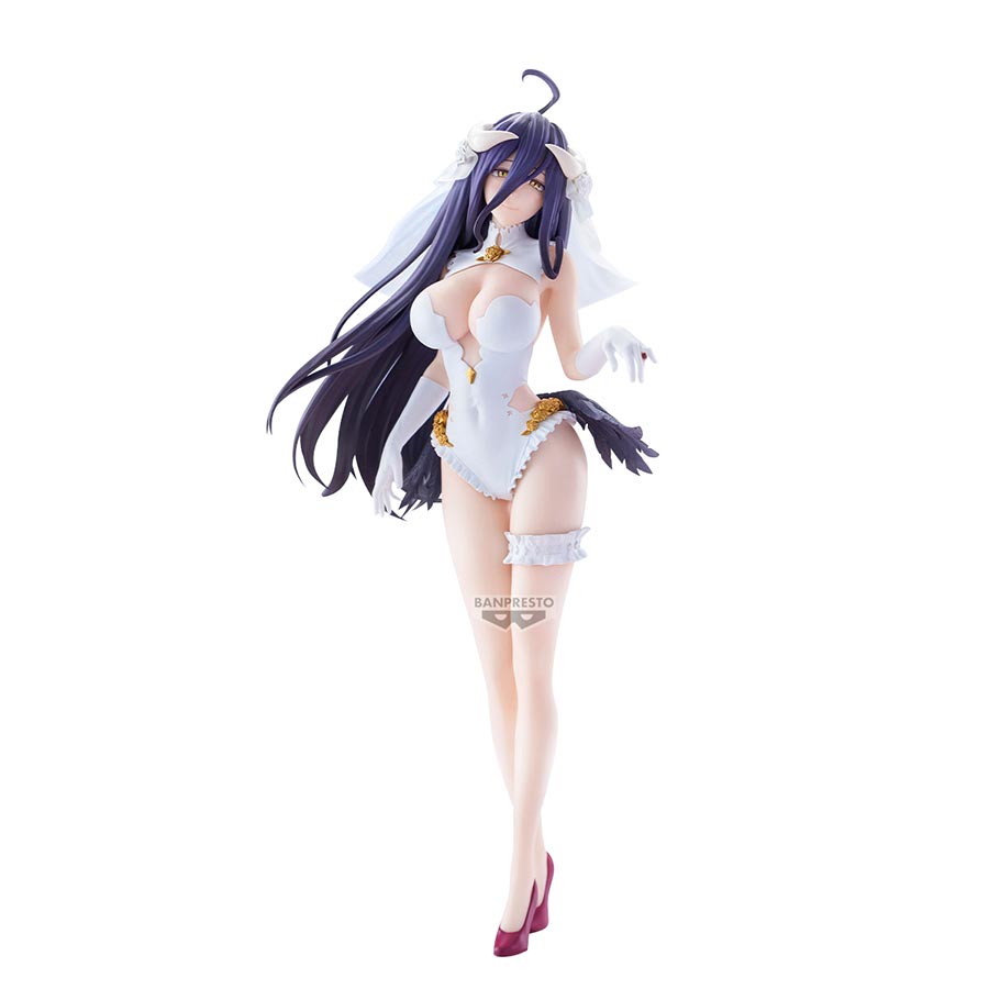 Overlord Glitter & Glamours Albedo Wedding Version PVC Figure