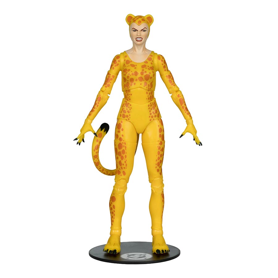 DC Page Punchers Wave 10 Crisis On Infinite Earths Cheetah Red Platinum Edition 7-Inch Action Figure