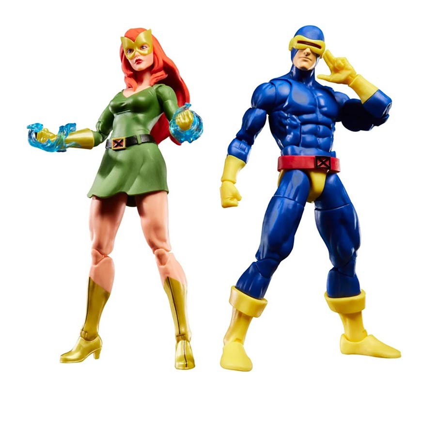 Marvel Legends X-Men 97 Cyclops & Jean Grey 6-Inch 2-Pack Action Figure