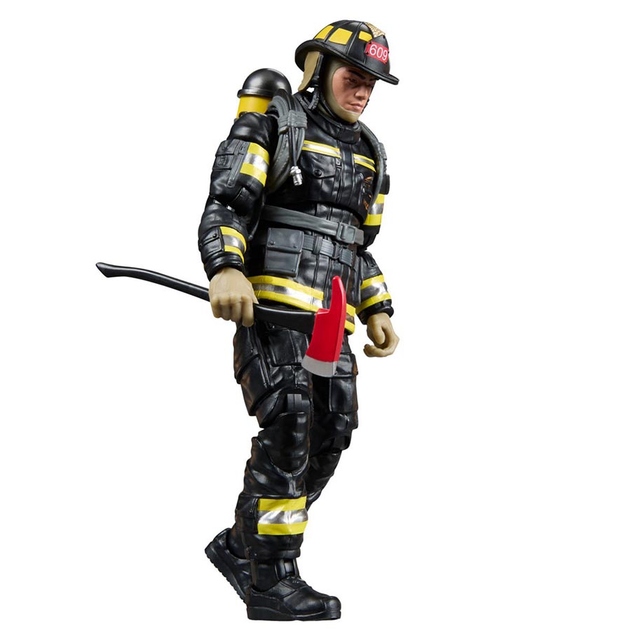 GI Joe Classified Series Search & Rescue Firefighter 6-Inch 2-Pack Action Figure