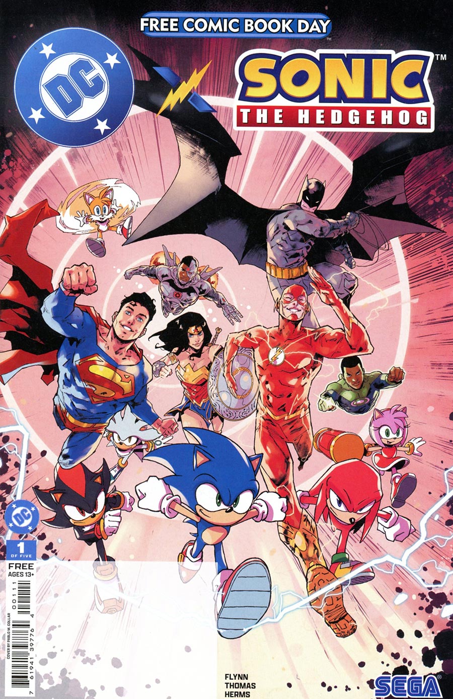FCBD 2026 DC x Sonic The Hedgehog #1 FCBD 2026 Special Edition - FREE - Limit 1 Per Customer