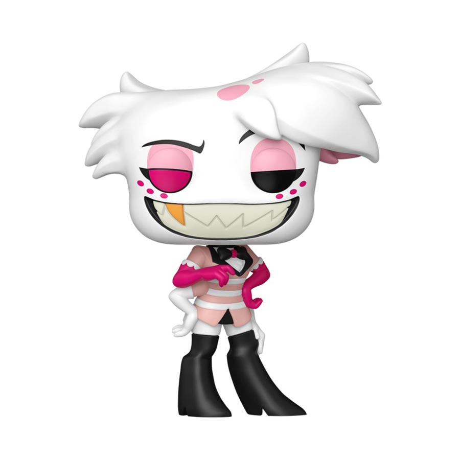 POP Animation Hazbin Hotel Angel Dust Vinyl Figure