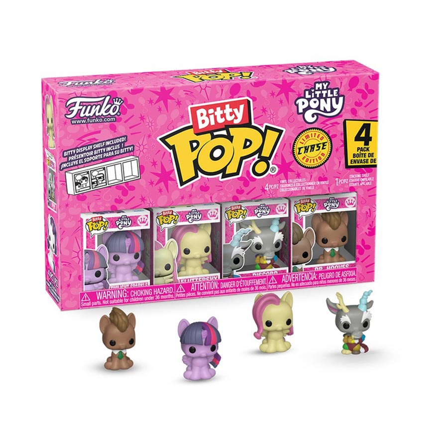 Bitty POP My Little Pony 4-Pack Vinyl Figure - Twilight Sparkle Chase