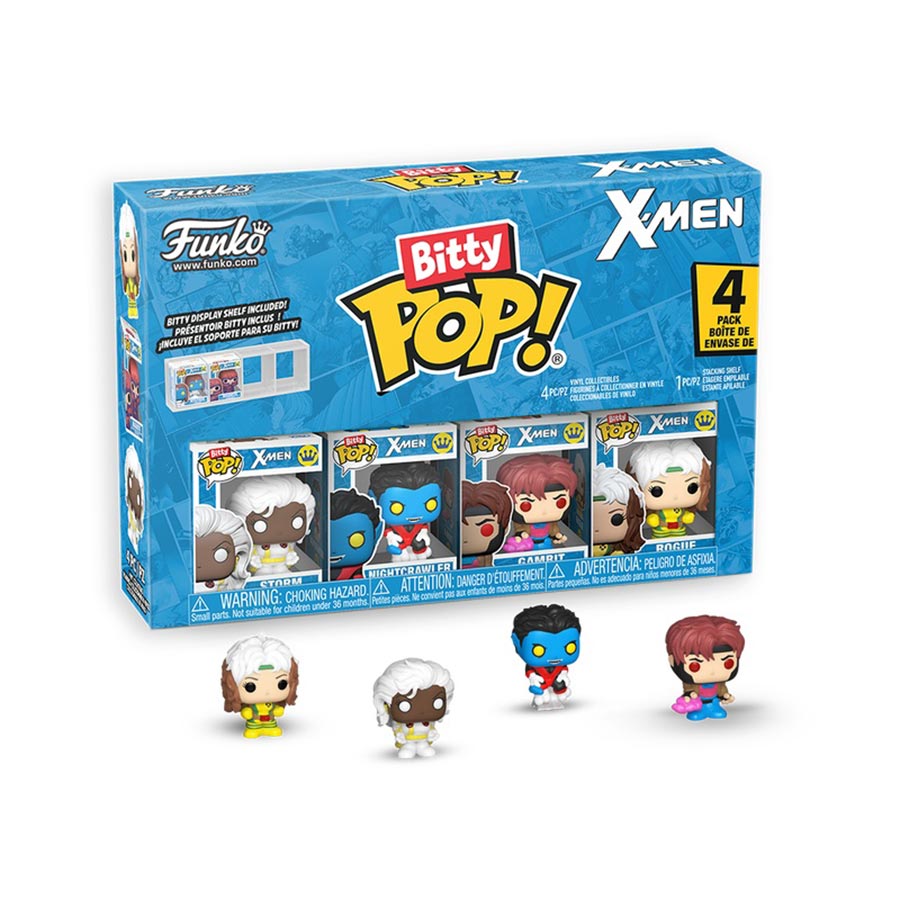 Bitty POP X-Men 4-Pack Vinyl Figure - Gambit