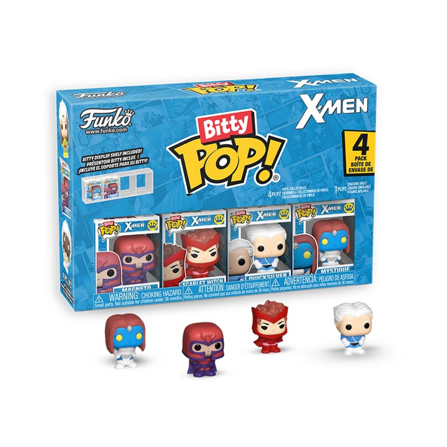 Bitty POP X-Men 4-Pack Vinyl Figure - Magneto
