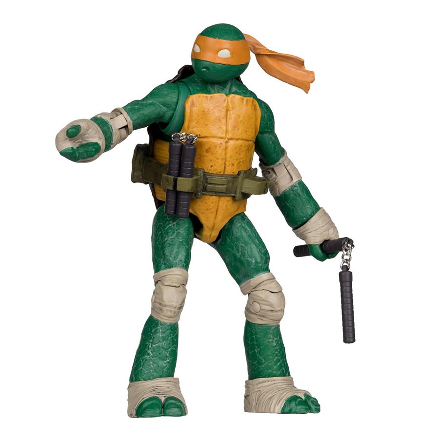 Teenage Mutant Ninja Turtles Page Punchers Wave 2 Michelangelo 5-Inch Scale Action Figure With Comic