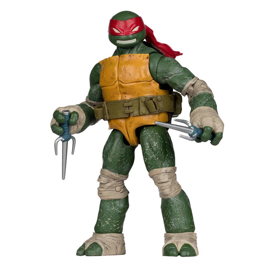 Teenage Mutant Ninja Turtles Page Punchers Wave 2 Raphael 5-Inch Scale Action Figure With Comic