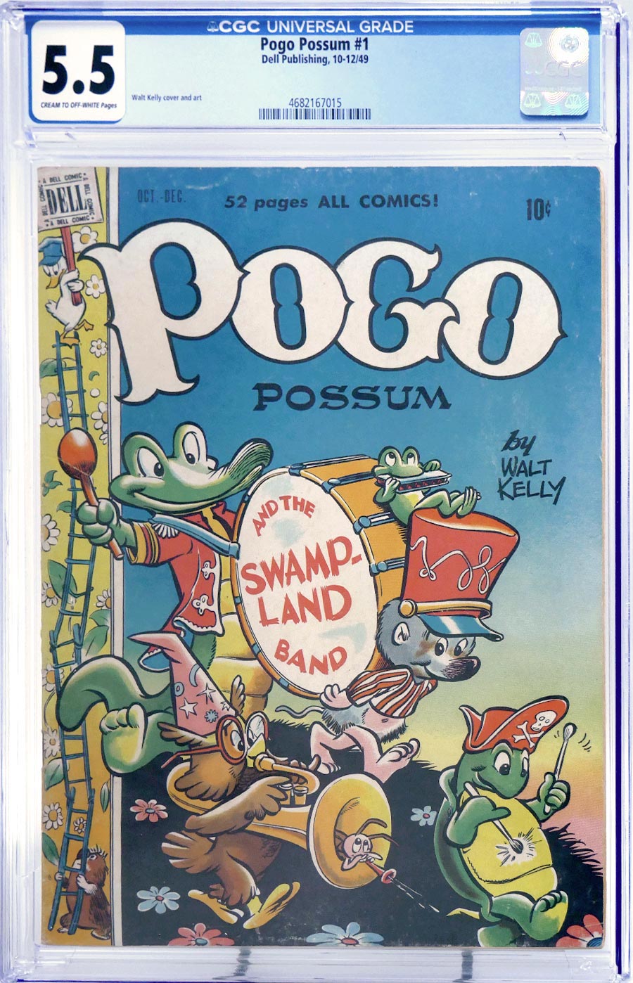 Pogo Possum #1 Cover B CGC 5.5