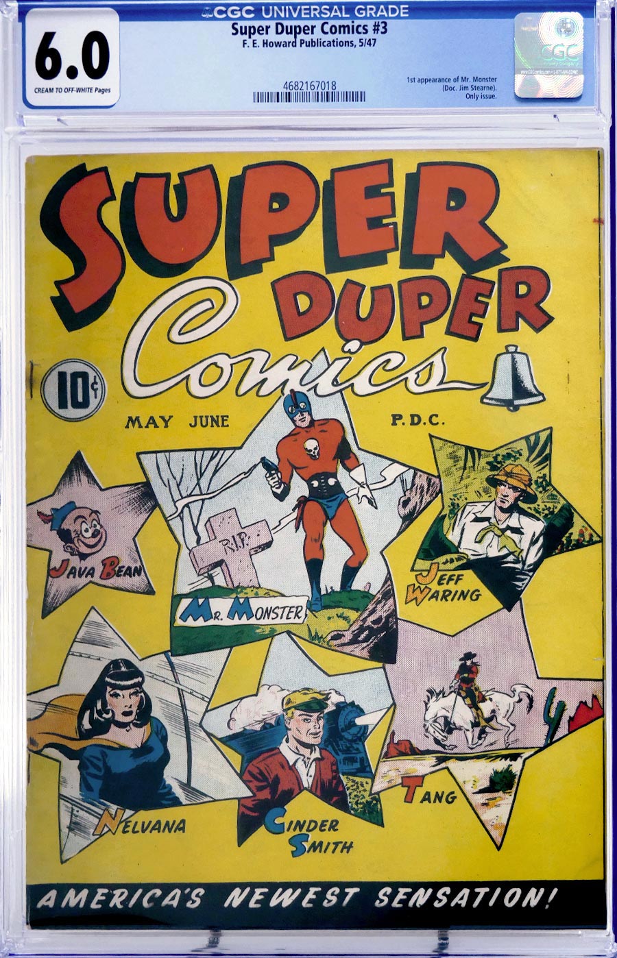 Super Duper Comics #3 Cover B CGC 6.0
