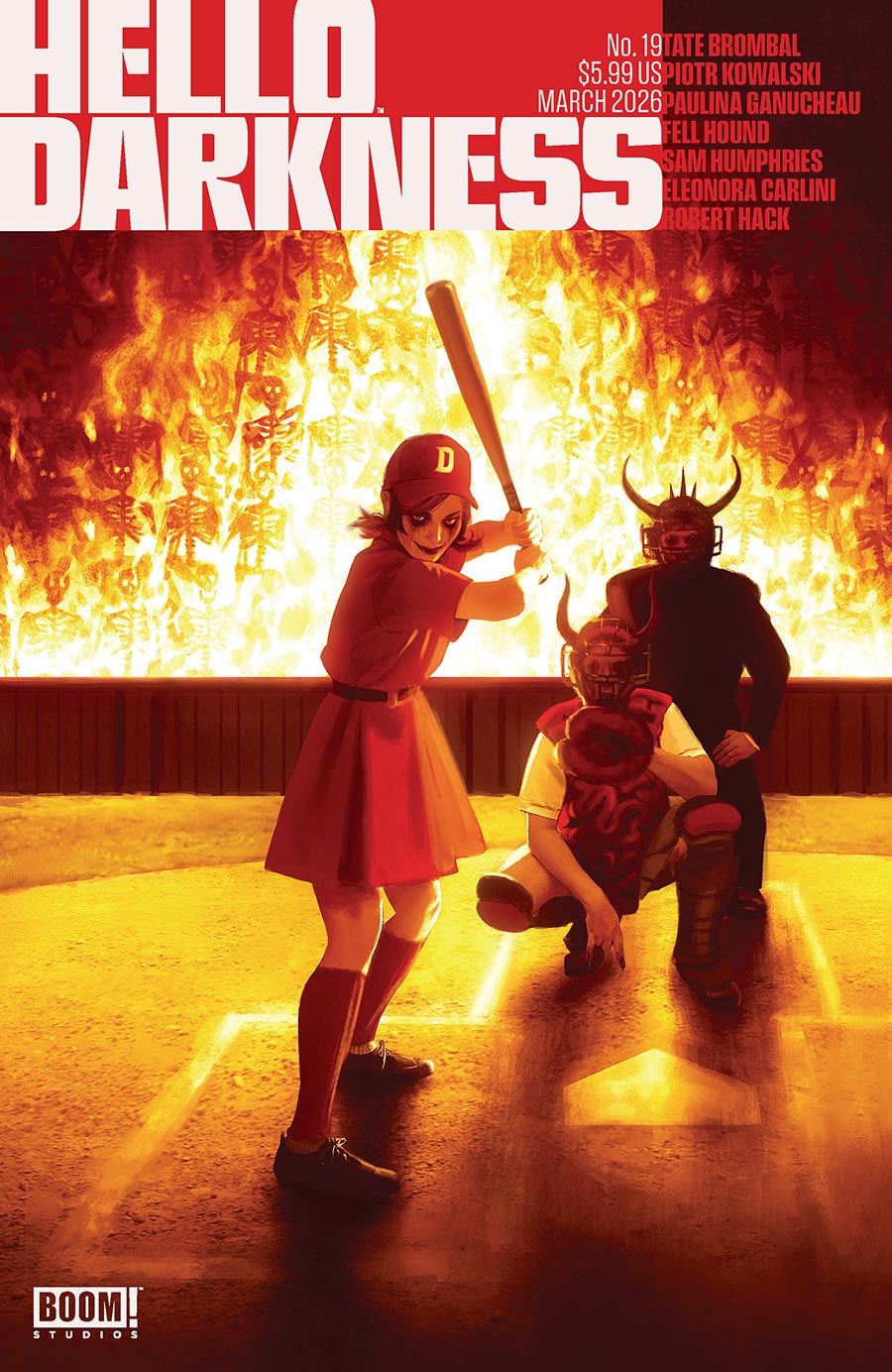 Hello Darkness #19 Cover F Variant Miguel Mercado Reveal Cover