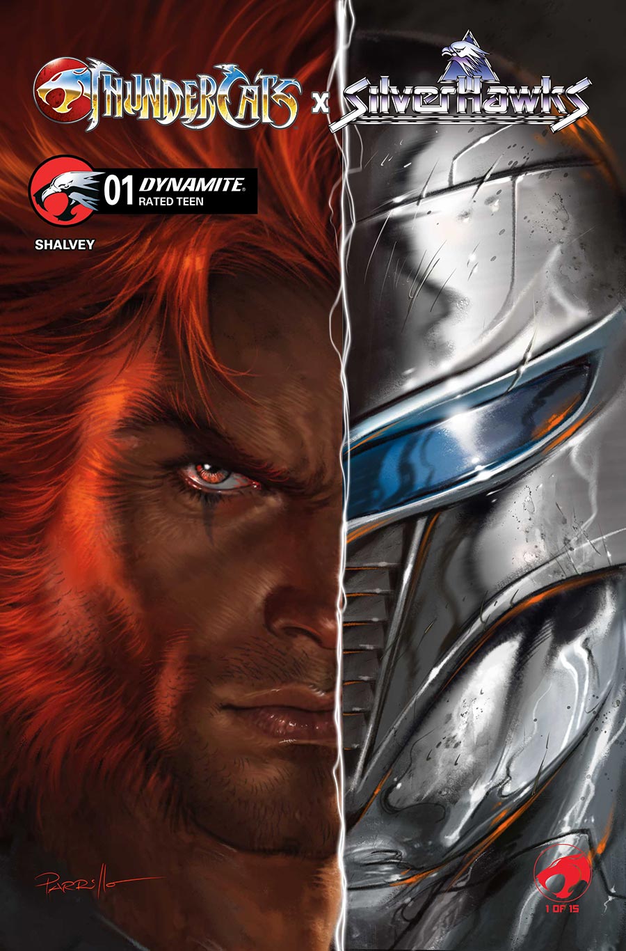 ThunderCats X SilverHawks #1 Cover B Variant Lucio Parrillo Cover (ThunderCats X SilverHawks Part 1)
