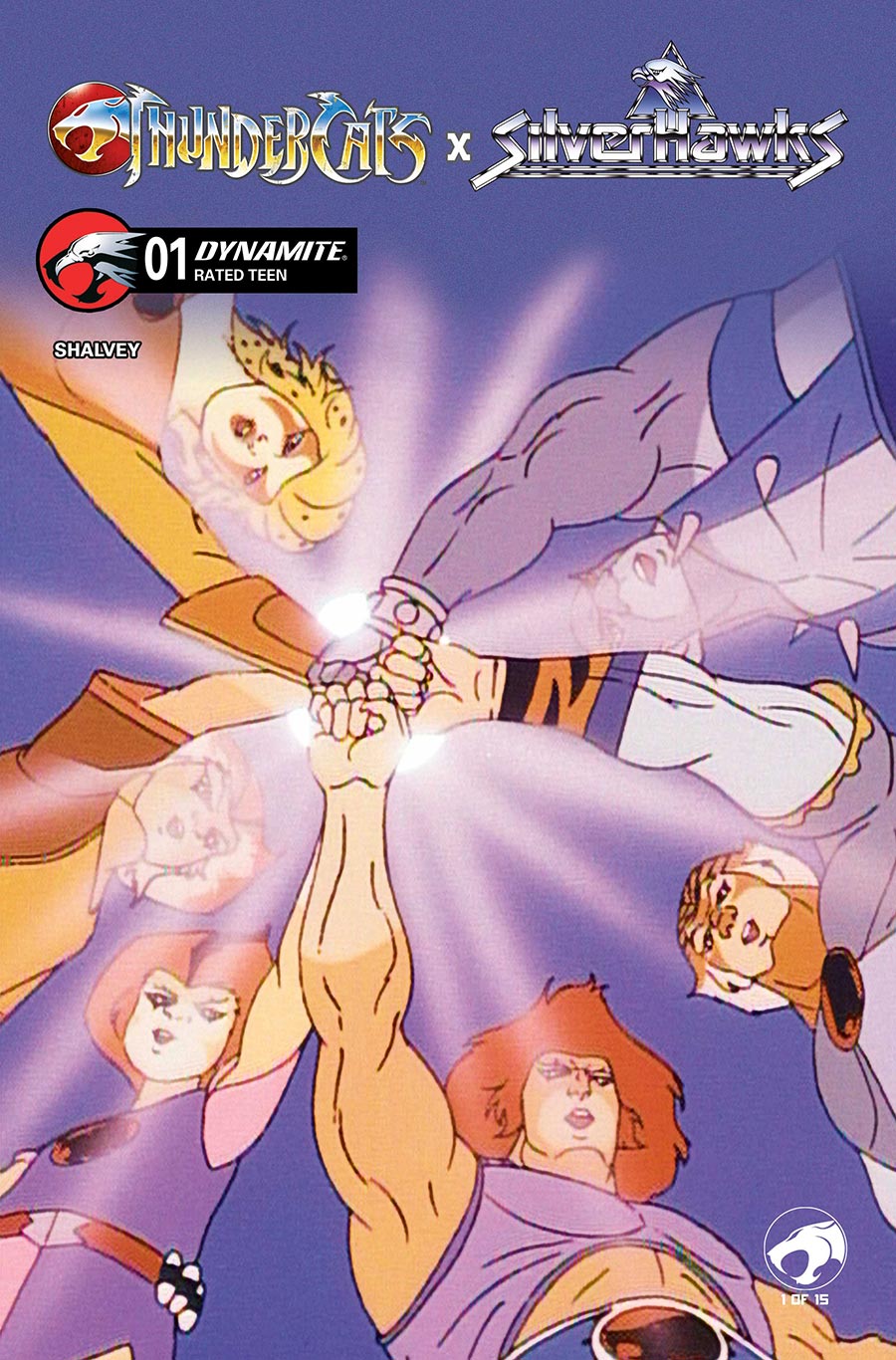 ThunderCats X SilverHawks #1 Cover E Variant Animation Art Cover (ThunderCats X SilverHawks Part 1)