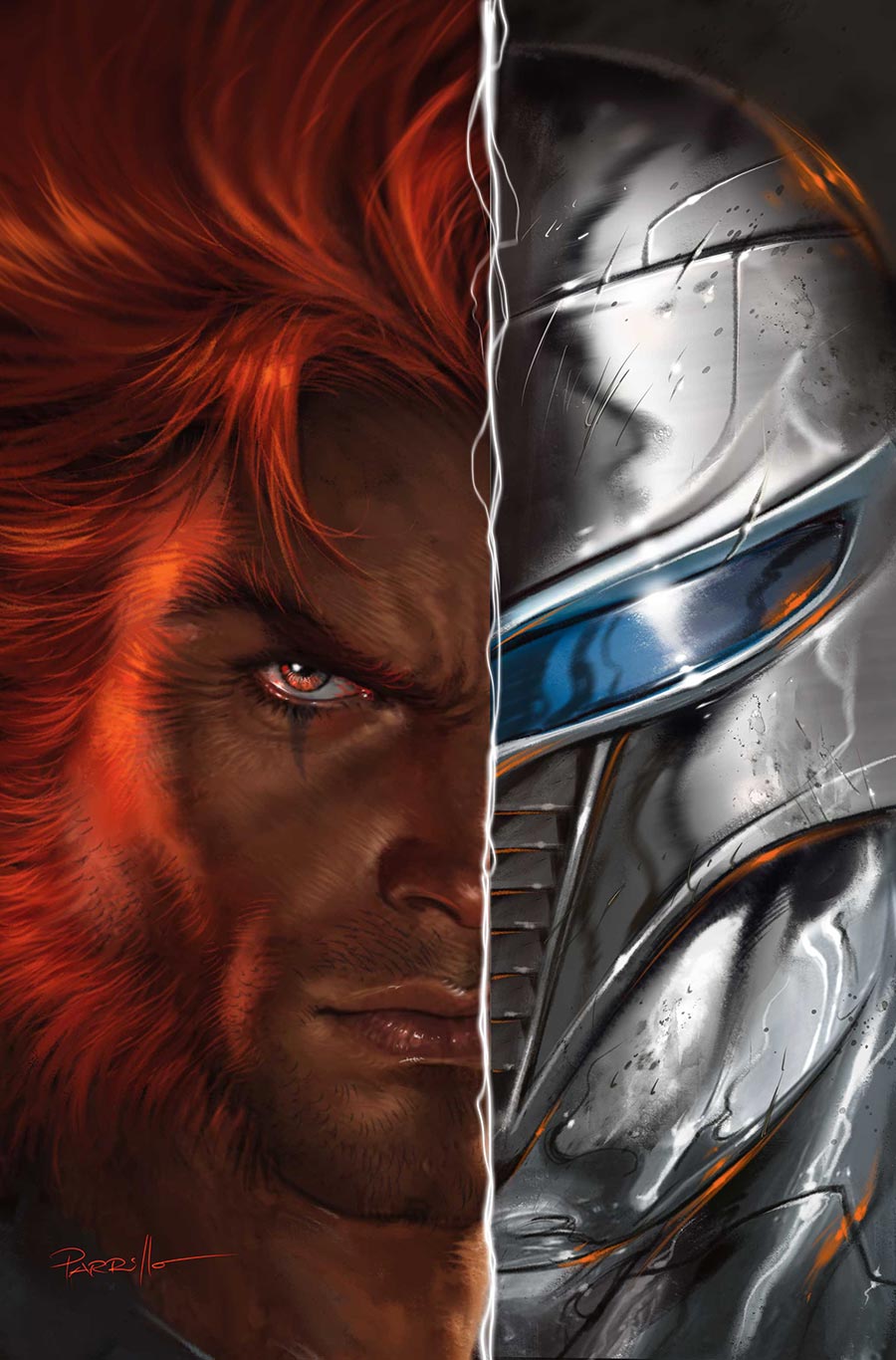 ThunderCats X SilverHawks #1 Cover H Limited Edition Lucio Parrillo Virgin Cover (ThunderCats X SilverHawks Part 1)