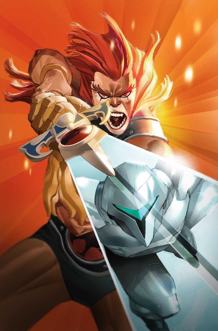 ThunderCats X SilverHawks #1 Cover O Incentive Eric Canete Virgin Cover (ThunderCats X SilverHawks Part 1)