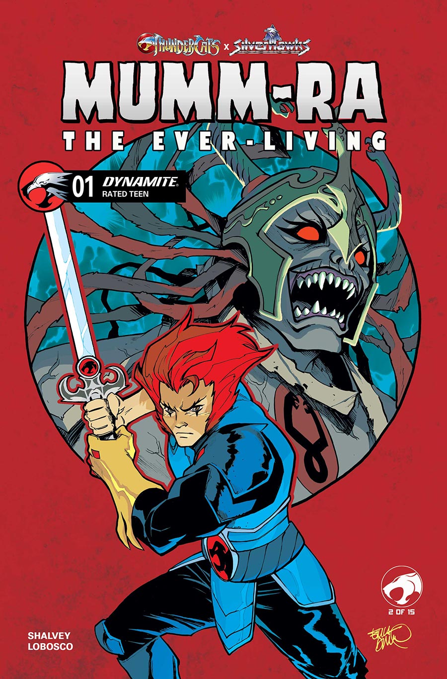 ThunderCats X SilverHawks Mumm-Ra The Ever-Living #1 Cover D Variant Erica DUrso Cover (ThunderCats X SilverHawks Part 2)