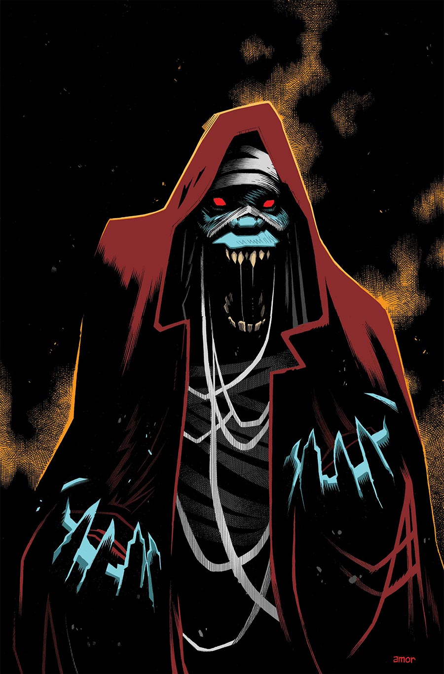 ThunderCats X SilverHawks Mumm-Ra The Ever-Living #1 Cover M Incentive John Amor Virgin Cover (ThunderCats X SilverHawks Part 2)