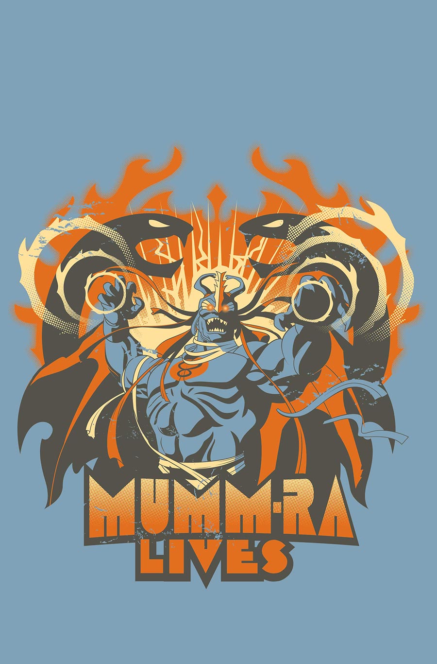 ThunderCats X SilverHawks Mumm-Ra The Ever-Living #1 Cover O Incentive Mumm-Ra WBD Library Art Virgin Cover (ThunderCats X SilverHawks Part 2)