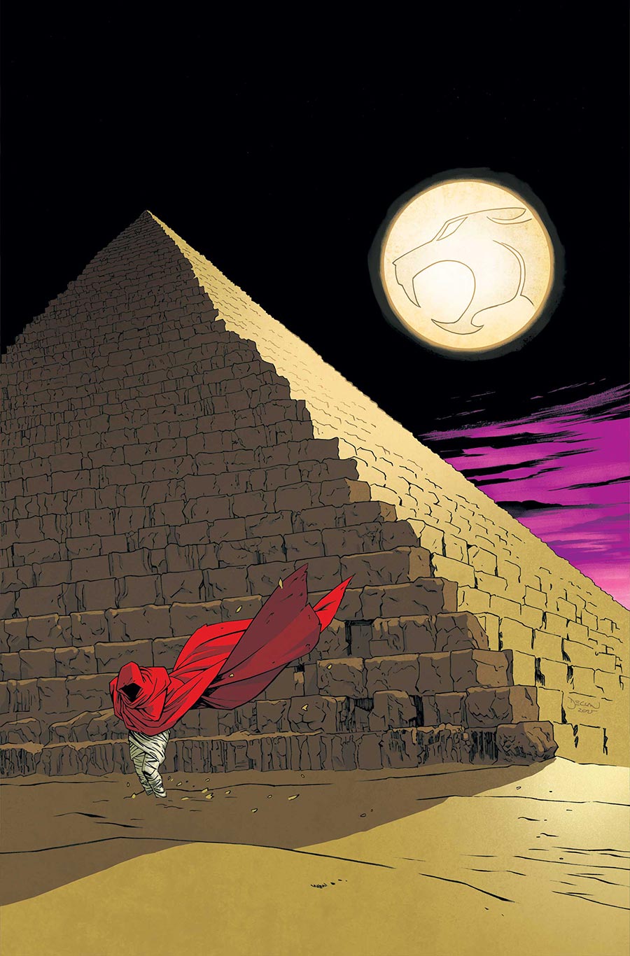 ThunderCats X SilverHawks Mumm-Ra The Ever-Living #1 Cover P Incentive Declan Shalvey Virgin Variant Cover (ThunderCats X SilverHawks Part 2)