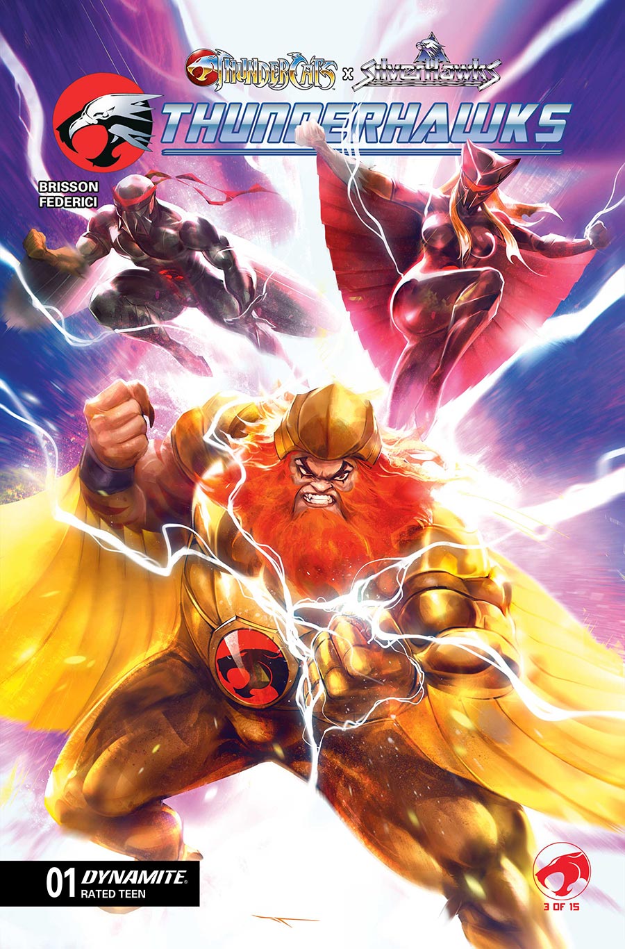ThunderCats X SilverHawks ThunderHawks #1 Cover A Regular Ivan Tao Cover (ThunderCats X SilverHawks Part 3)