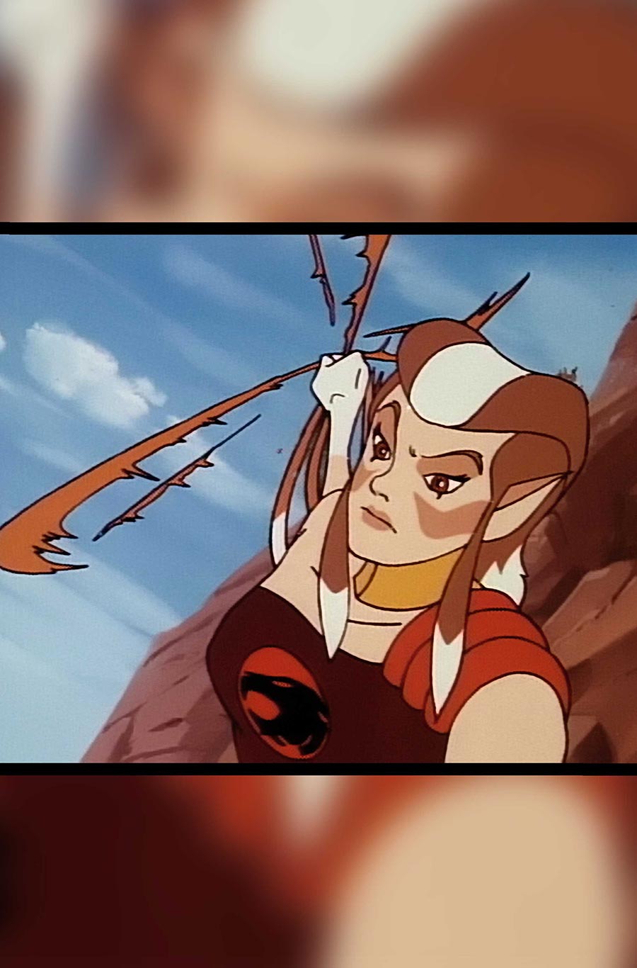 ThunderCats X SilverHawks ThunderHawks #1 Cover K Incentive Animation Art Virgin Cover (ThunderCats X SilverHawks Part 3)