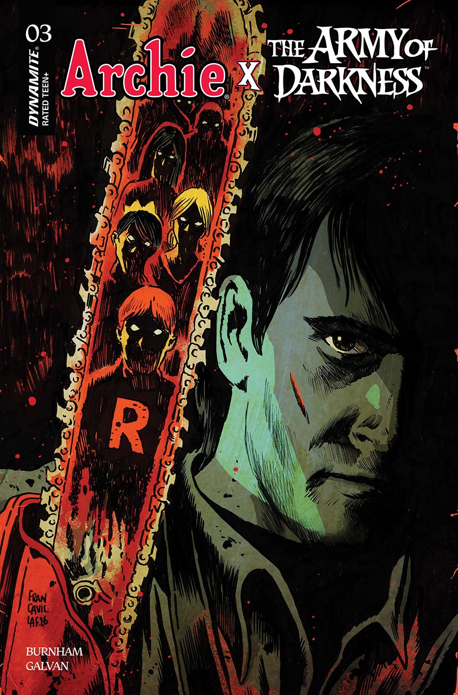 Archie x Army Of Darkness #3 Cover A Regular Francesco Francavilla Cover