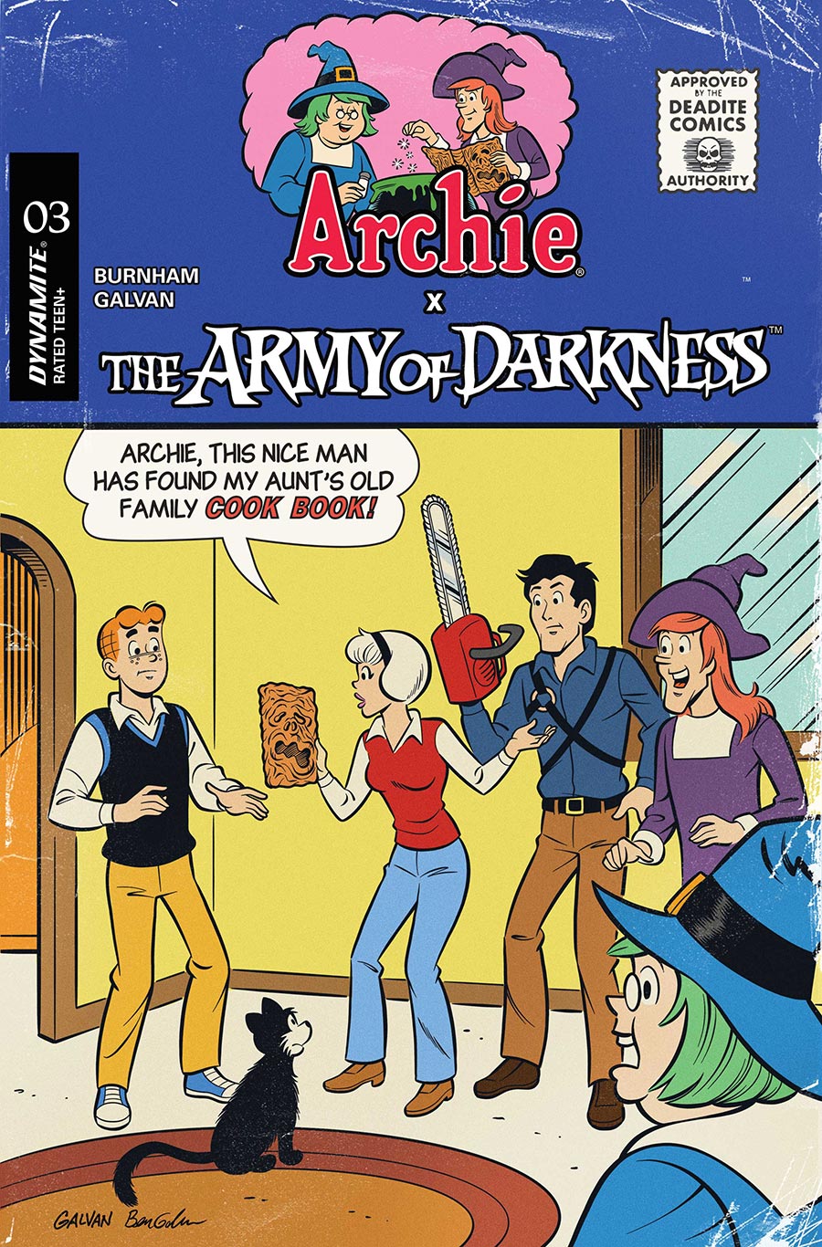Archie x Army Of Darkness #3 Cover B Variant Bill Galvan Cover