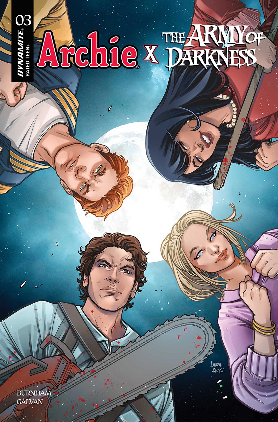 Archie x Army Of Darkness #3 Cover C Variant Laura Braga Cover