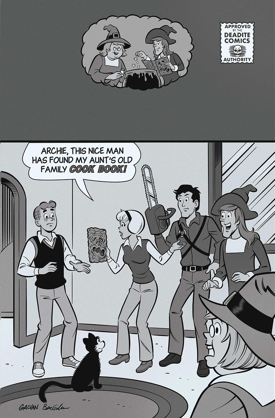 Archie x Army Of Darkness #3 Cover I Incentive Bill Galvan Pencils Virgin Cover