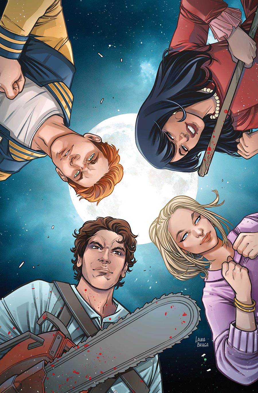 Archie x Army Of Darkness #3 Cover J Incentive Laura Braga Virgin Cover