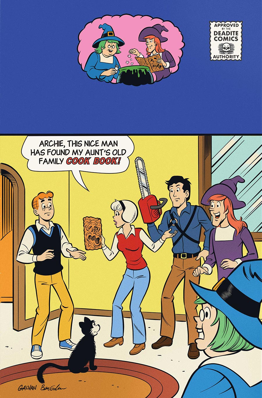 Archie x Army Of Darkness #3 Cover K Incentive Bill Galvan Virgin Cover