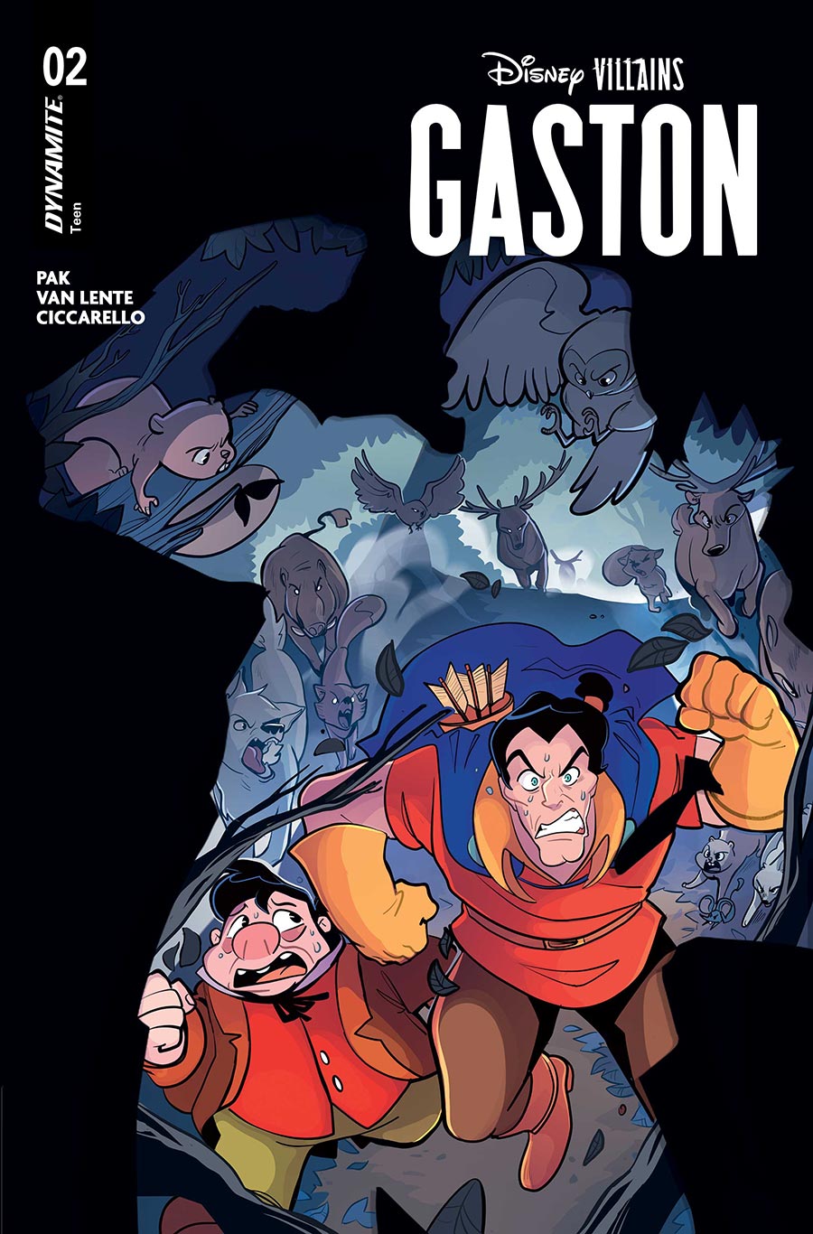 Disney Villains Gaston #2 Cover C Variant Milena Ciccarello Cover