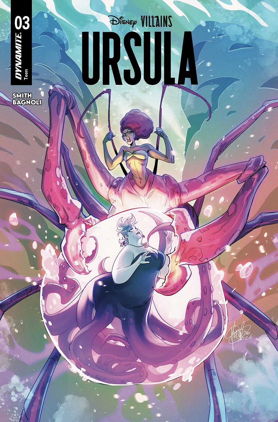 Disney Villains Ursula #3 Cover A Regular Mirka Andolfo Cover