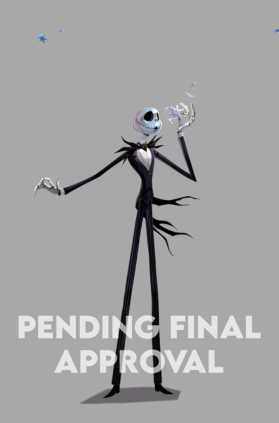 Disney Tim Burtons The Nightmare Before Christmas The Shiver Of Christmas Town #4 Cover F Incentive Disney Library Virgin Cover