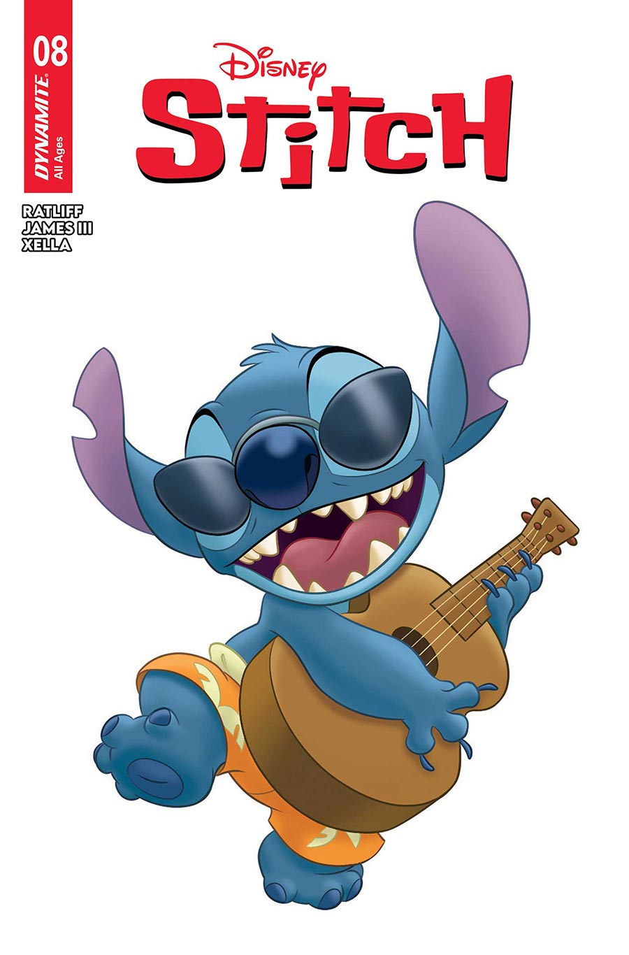 Stitch #8 Cover B Variant Animation Art Cover