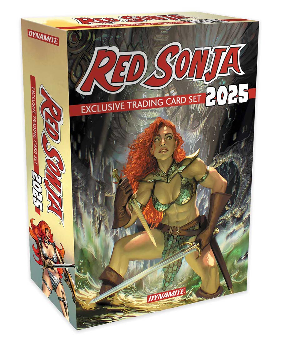Red Sonja 2025 Exclusive Trading Card Set