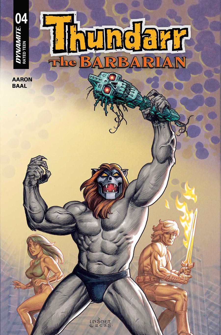Thundarr The Barbarian #4 Cover D Variant Joseph Michael Linsner Cover