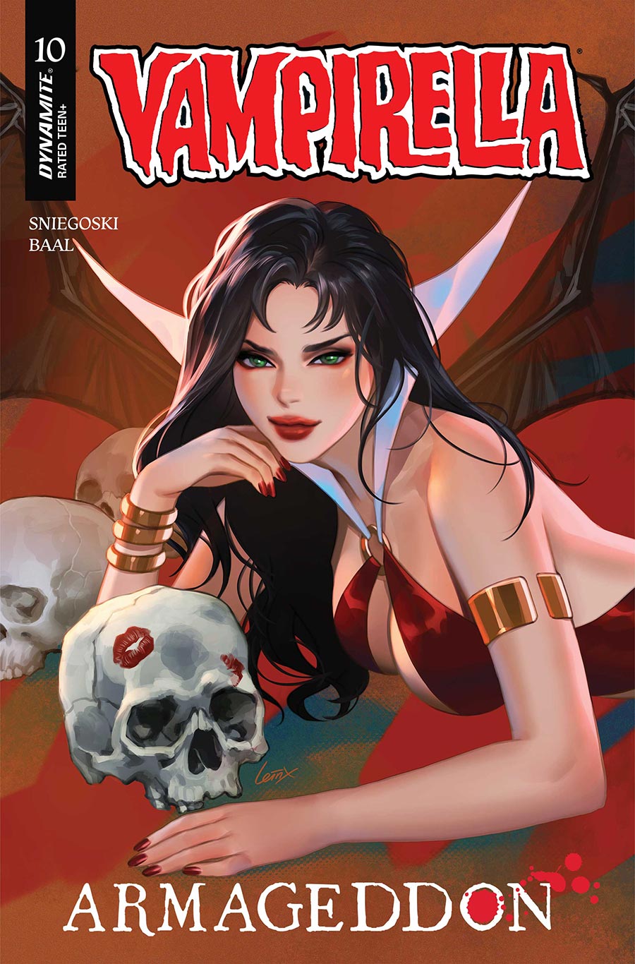 Vampirella Armageddon #10 Cover B Variant Lesley Leirix Li Cover