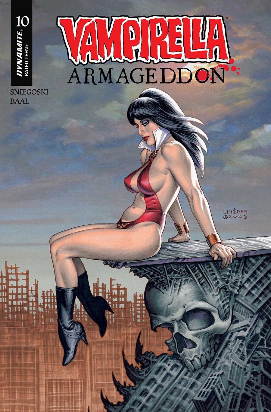 Vampirella Armageddon #10 Cover C Variant Joseph Michael Linsner Cover