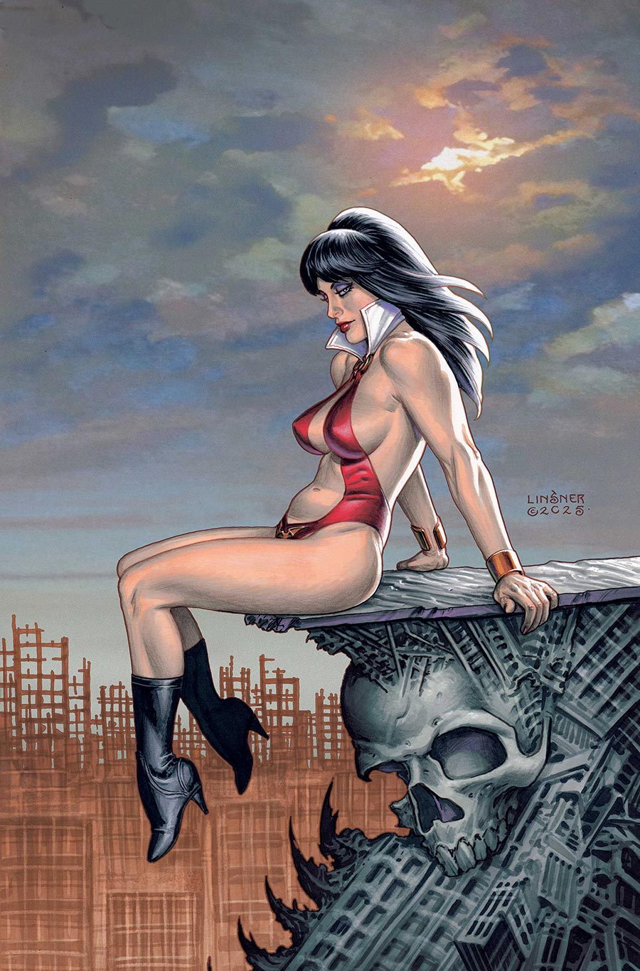 Vampirella Armageddon #10 Cover G Incentive Joseph Michael Linsner Virgin Cover